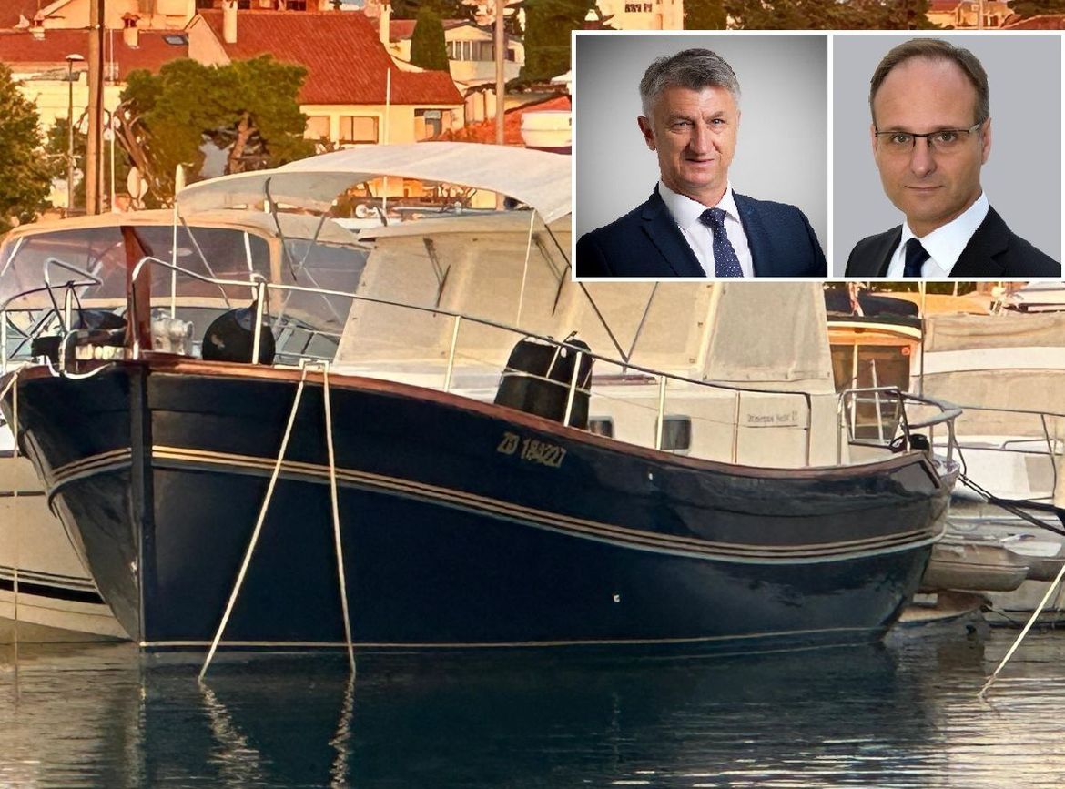 Zadarski župan jahtu prijavio na sina i nema je u imovinskoj kartici? - "Njome je provozao šefa Plenkovićeva ureda Zvonimira Frku Petešića"
