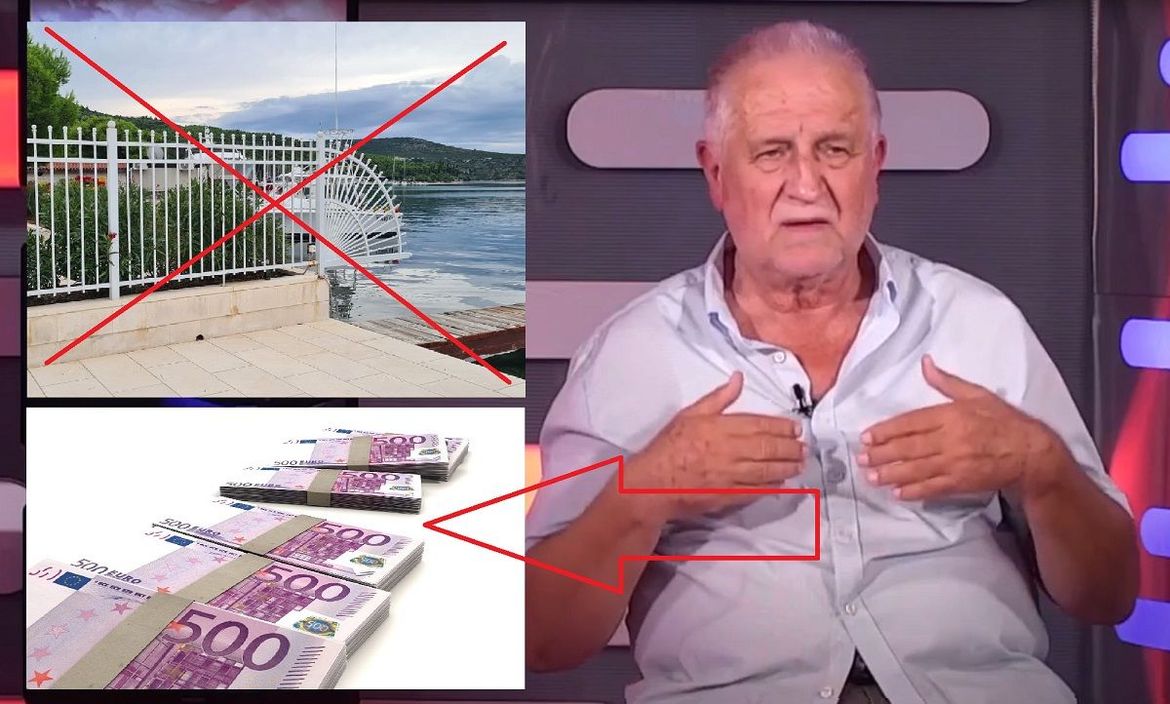 DOZNAJEMO Hotel Admiral u Slanom MORA odmah srušiti ograde: "Za ovo su propisane kazne do 130 tisuća eura!"