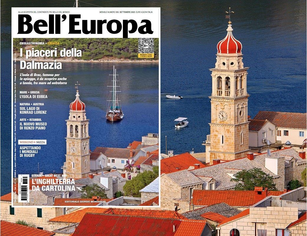 Fotografija našeg Borisa Kačana na naslovnici talijanskog turističkog magazina