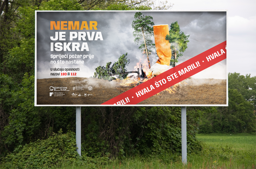 Hrvatske šume zahvaljuju građanima: "Od požara ove godine sačuvano 91 % hektara šume više od prosjeka!"