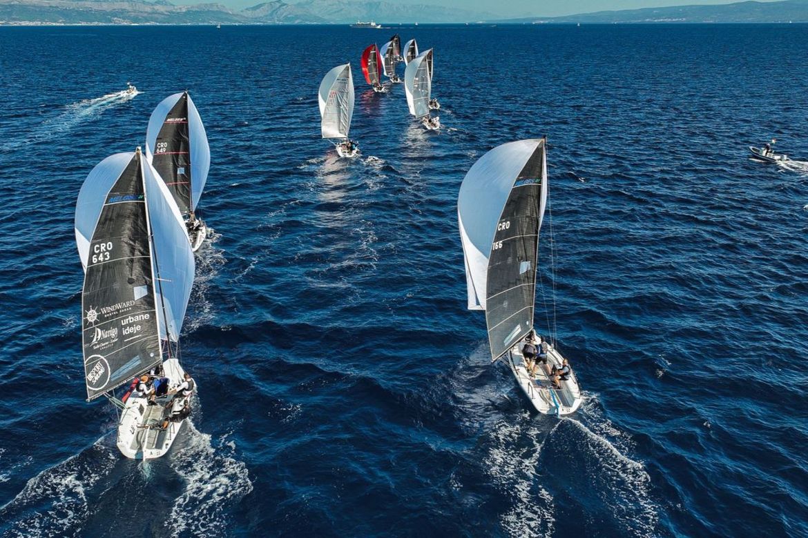 U Splitu se jedri najbrojnija ovogodišnja regata    europske serije Melgesa 24