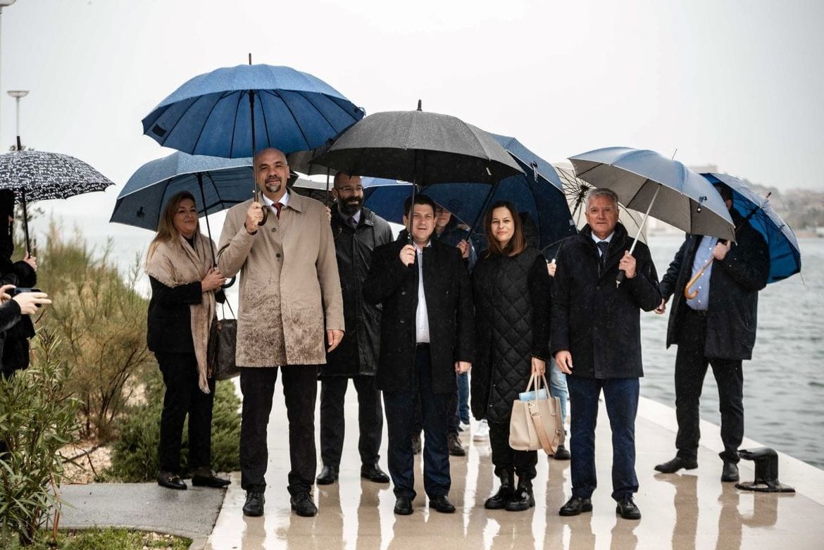 Ministar Butković u obilasku lučkih projekata na području Šibensko-kninske županije