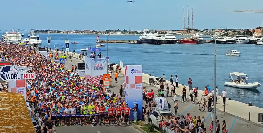 Trkači pozor - otvorene su prijave za 11. Wings for life u Zadru!