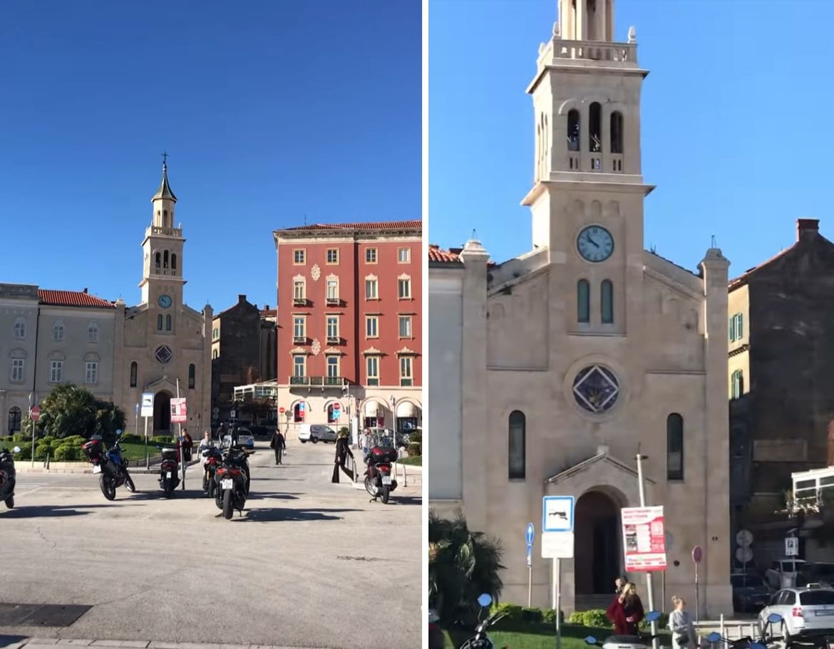 VIDEO Stao sat na zvoniku crkve uz splitsku rivu