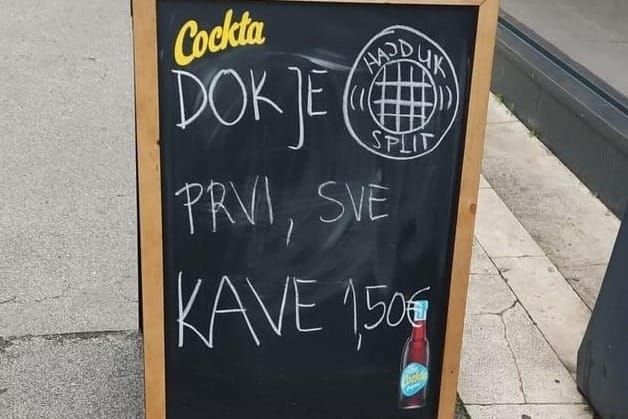 Nije sve u Splitu skupo "ka' đava" - barem ne dok je Hajduk prvi!