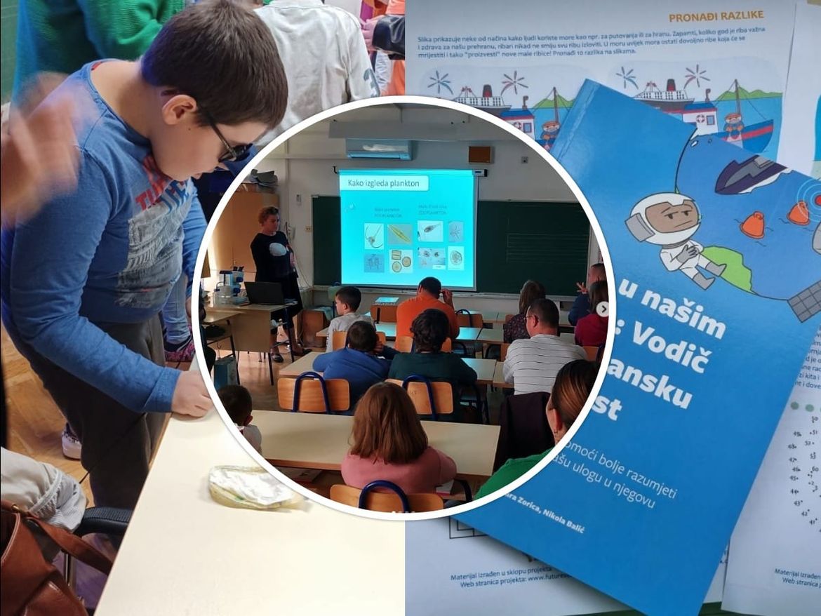 "More budućnosti" - Projekt posvećen promociji znanosti o moru među školskom djecom