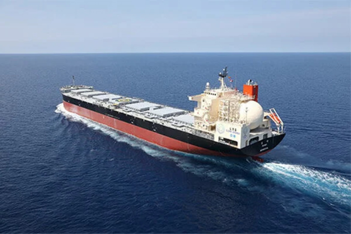 MOL želi proširiti flotu - Naručeno pet Capesize bulkera s pogonom na LNG