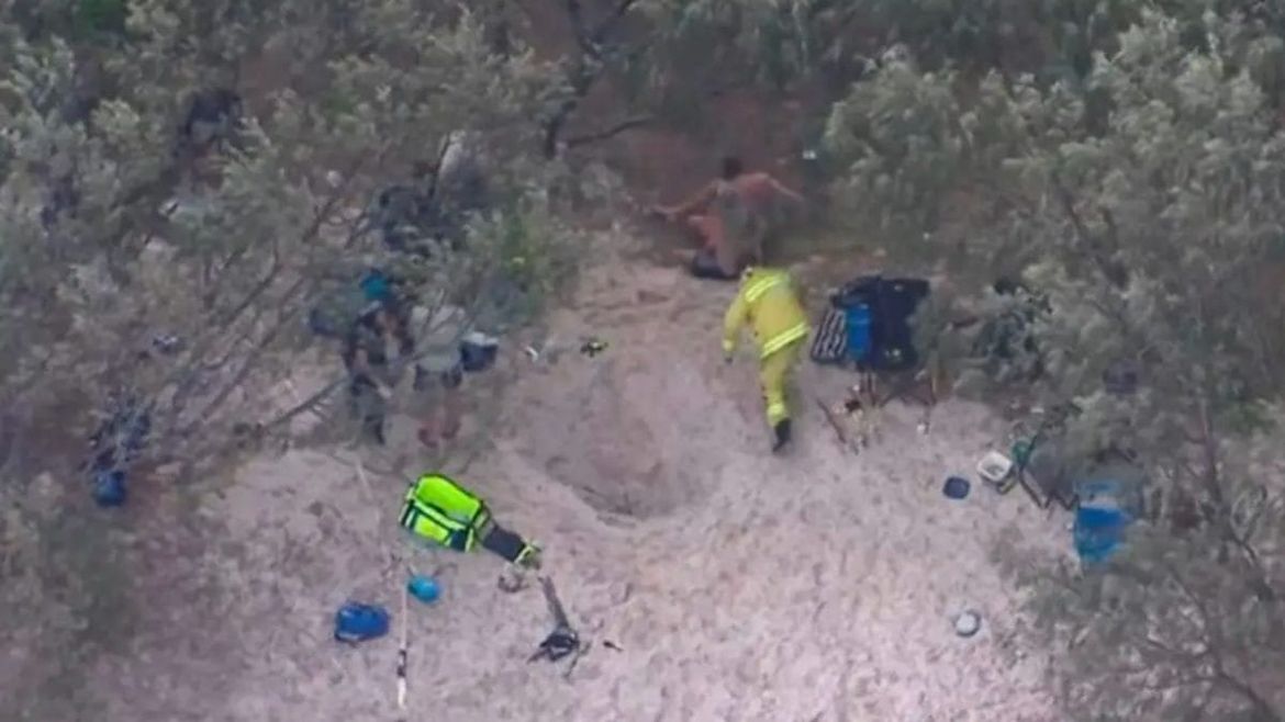 VIDEO Nakon što je upao u rupu 'progutao' ga je pijesak - Preminuo u bolnici