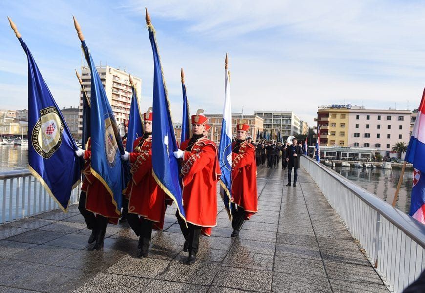 Proslava obilježavanja 31. obljetnice vojno-redarstvene operacije Maslenica