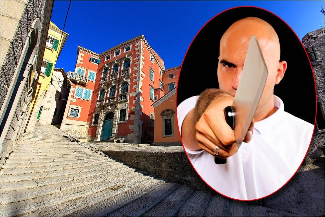 Pijani muškarac iz Labina uhićen jer je drugog pokušao ubiti satarom, pa nožem