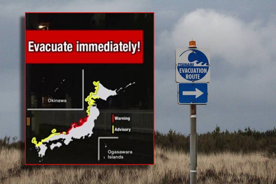 Tsunami, nakon velikog potresa, stigao do obala Japana - Nacionalna televizija: "Evakuirajte se odmah!"