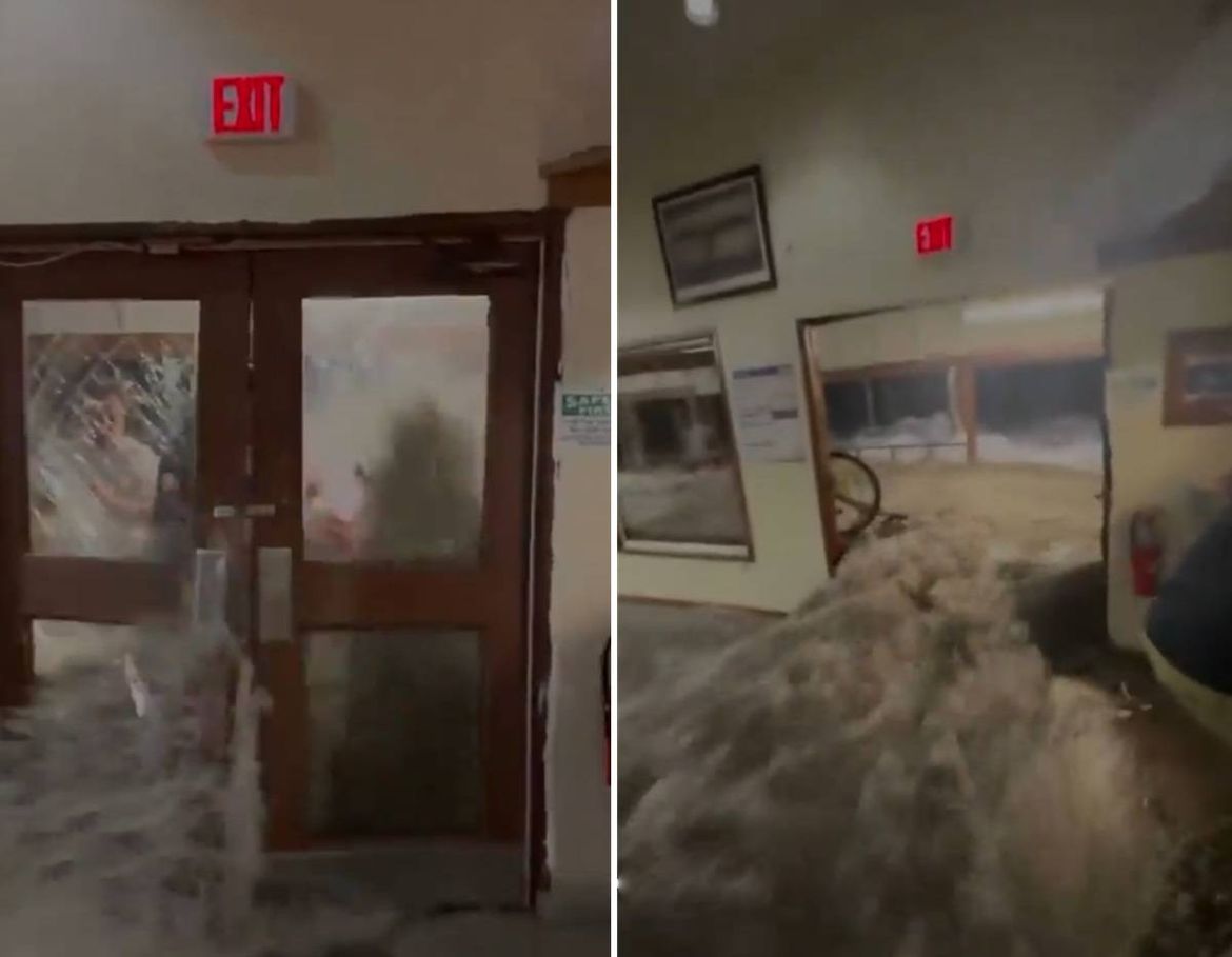 VIDEO: NEPREDVIĐENI VAL Potopljena američka vojna baza u Pacifiku