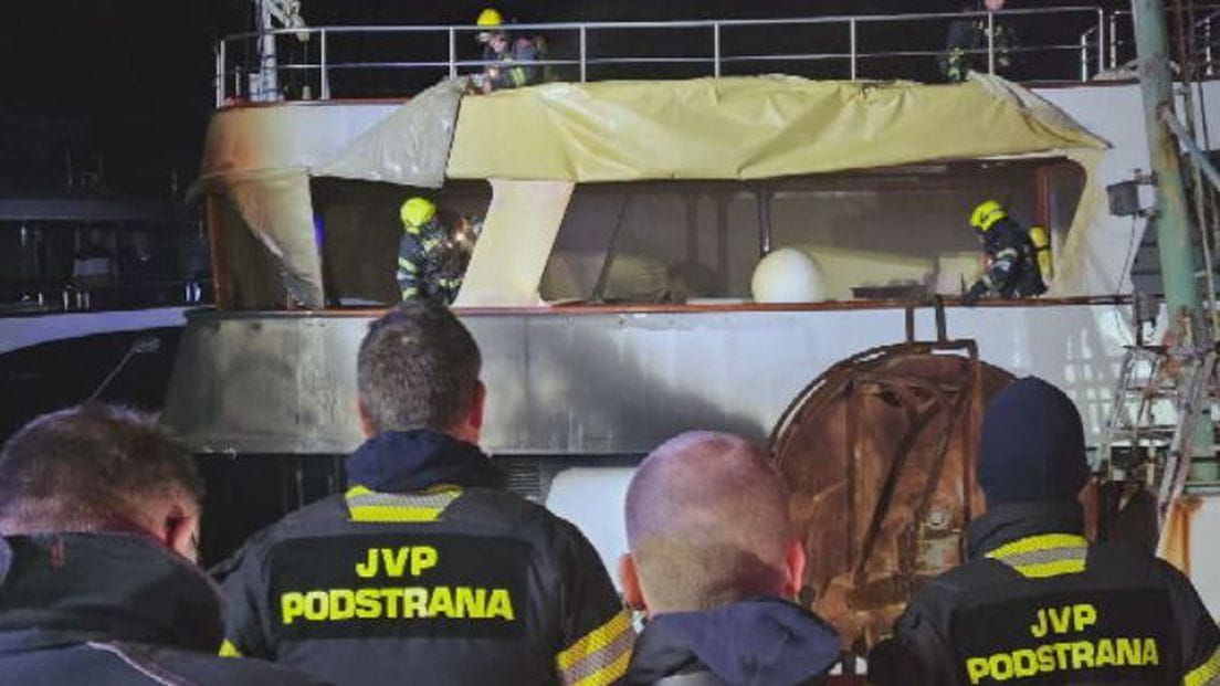 Otkriven uzrok požara na kruzeru u ruglu od divlje luke pored Splita