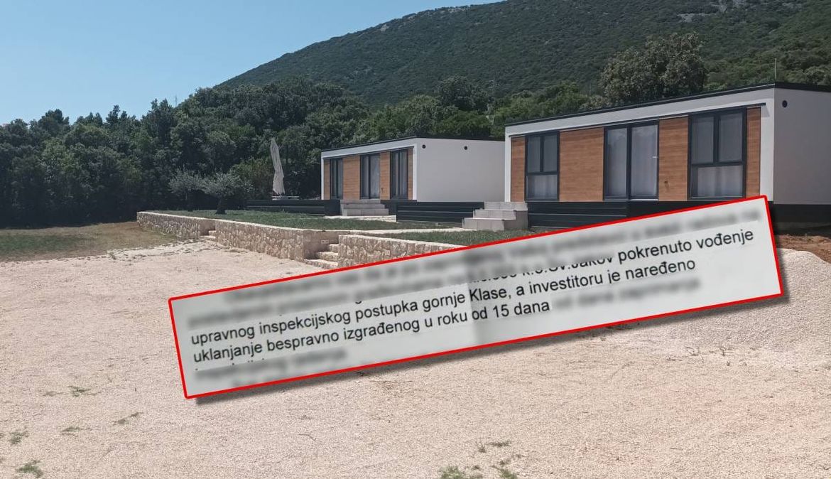 Inspektorica zatvorila ilegalni kamp na Lošinju: "Imate rok od 15 dana..."