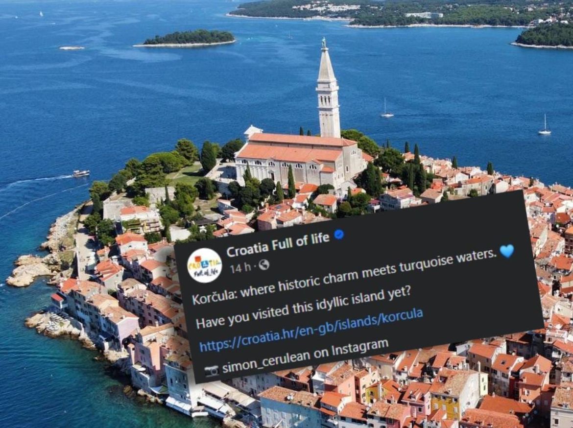 Iz HTZ-a objasnili kako su Rovinjom zamijenili Korčulu: "Riječ je o programiranom postu"