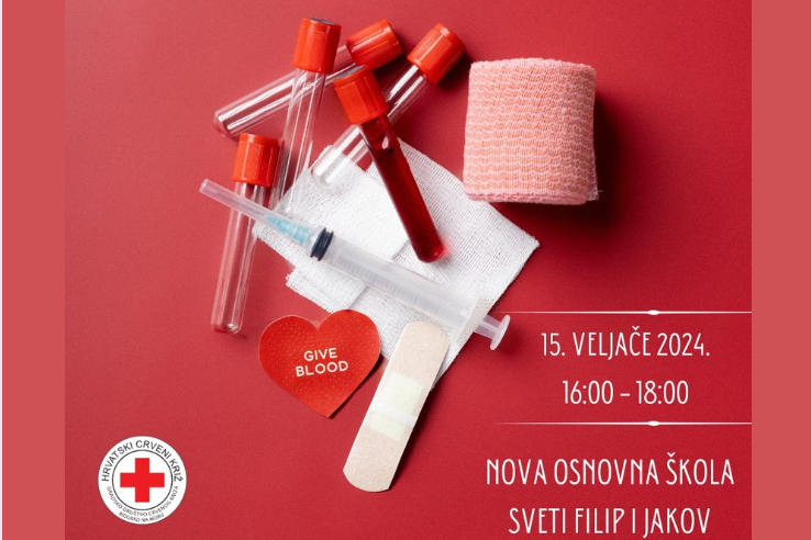 Akcija dobrovoljnog darivanja krvi u Sv. Filipu i Jakovu
