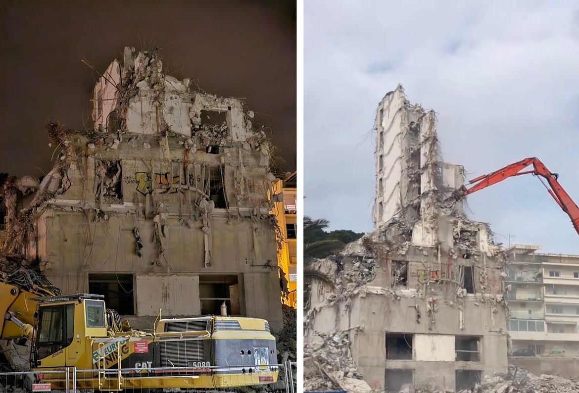 JOŠ MALO PA NESTALO Samo ovo još je ostalo od nekadašnjeg hotela Marjan u Splitu