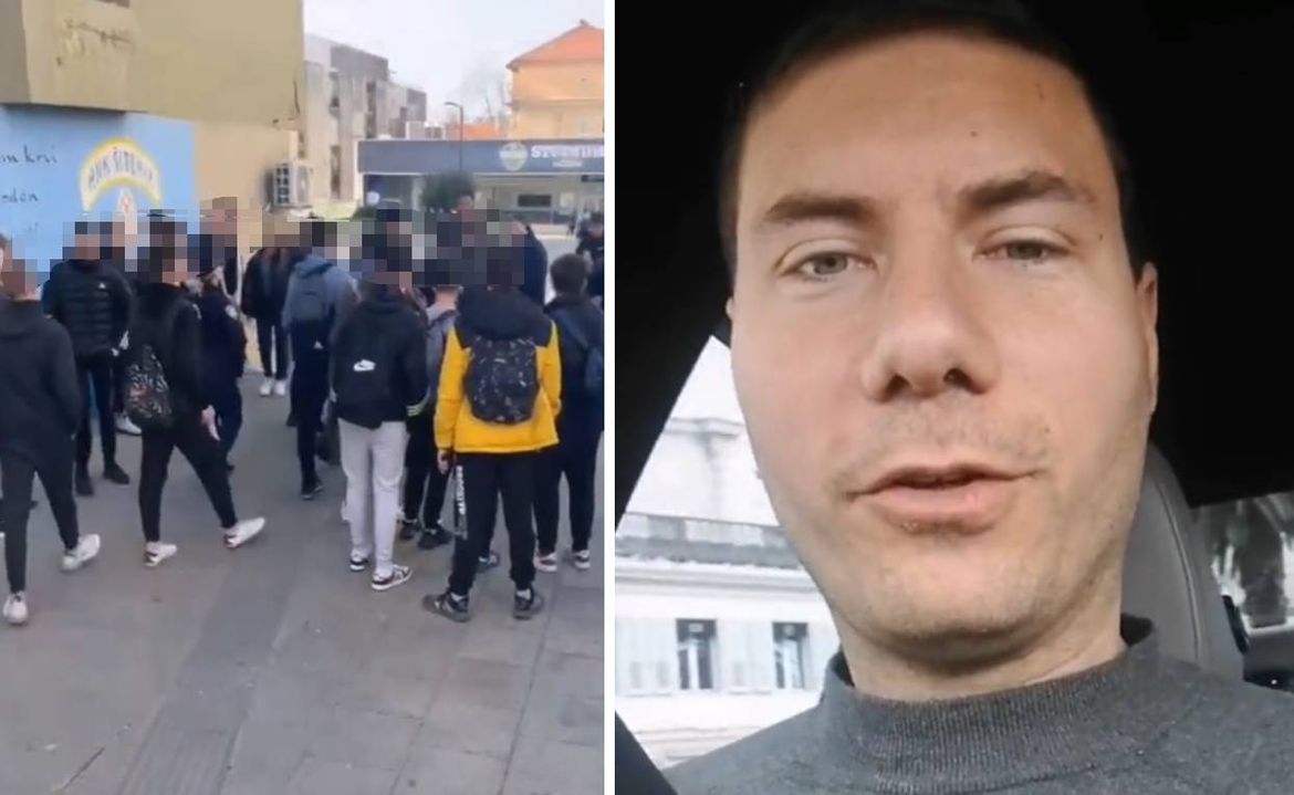 Šibenska policija o Pernarovom cirkusu: "Promicao vlastite interese i u zoni škole snimao stotinjak učenika!"