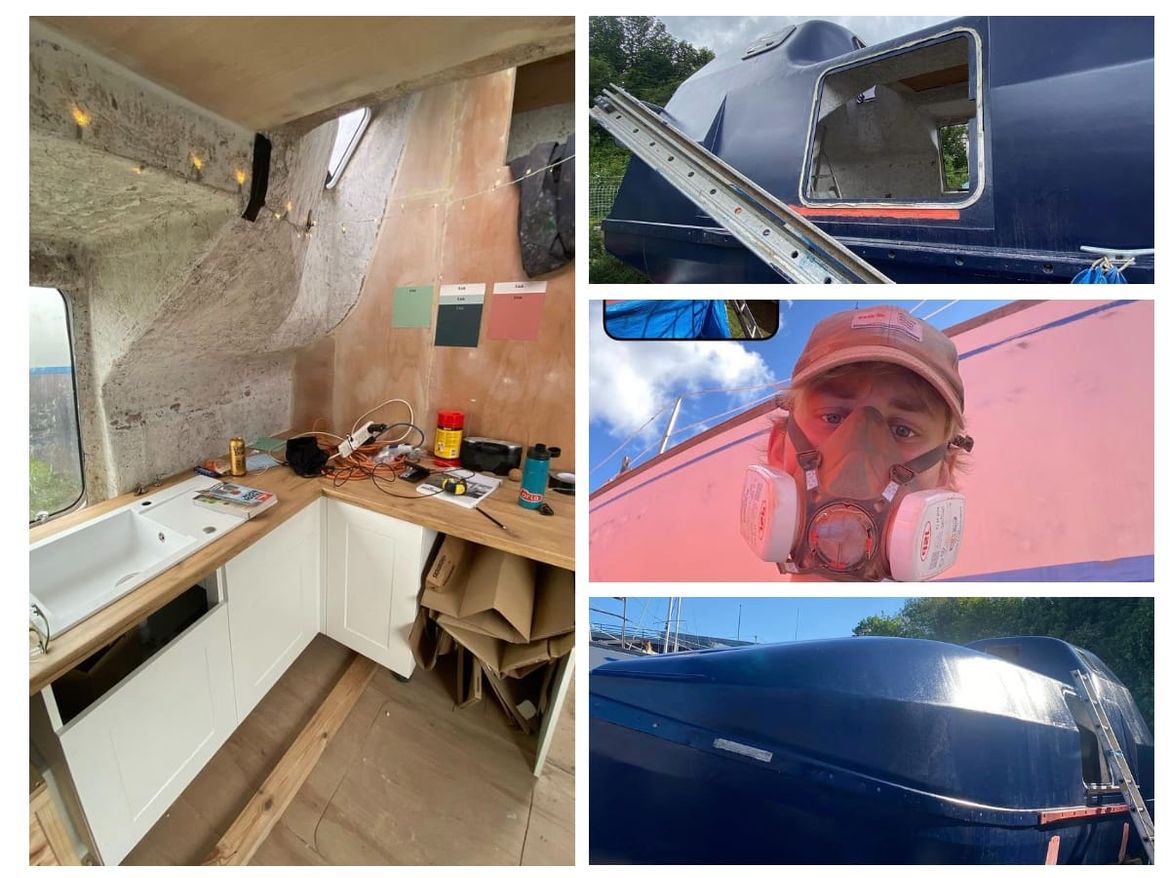 Bivši čamac za spašavanje uredio u plutajući dom