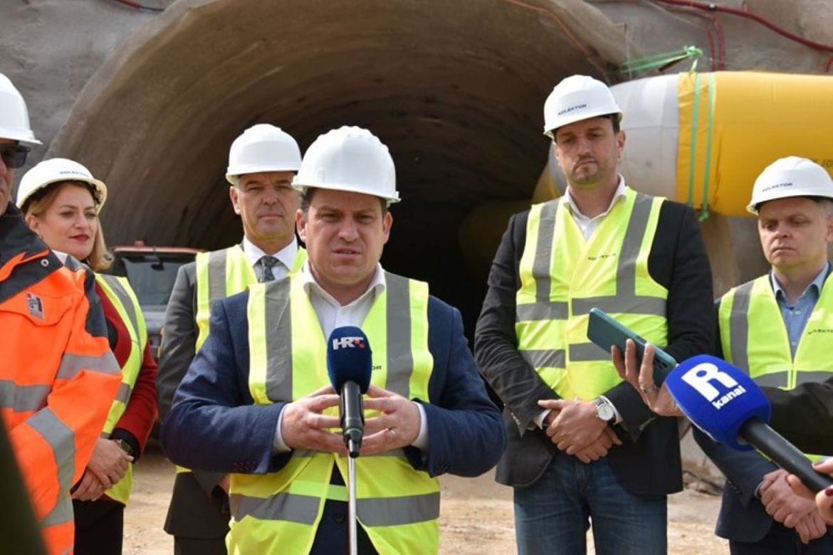 Butković: "Tunel Zagori iznad Novog Vinodolskog bit će probijen ovoga ljeta"