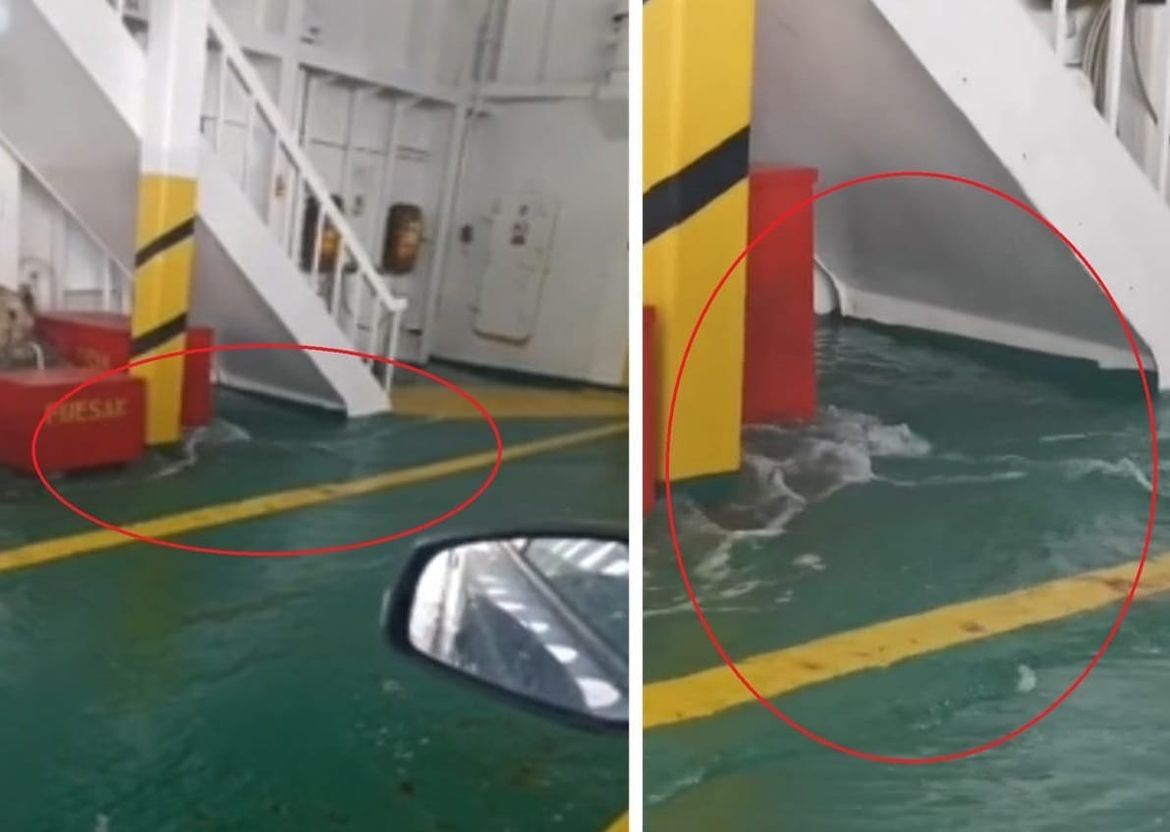 More se u trajektu iz Pelješca prema Mljetu prelijeva u brod: "Kad je jače jugo, kao da ste u koritu rijeke!"