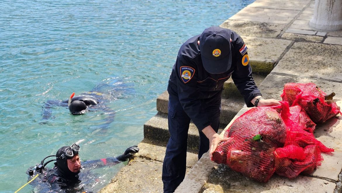 EKO PATROLA NA BRIJUNIMA Od smeća očišćeno podmorje nacionalnog parka