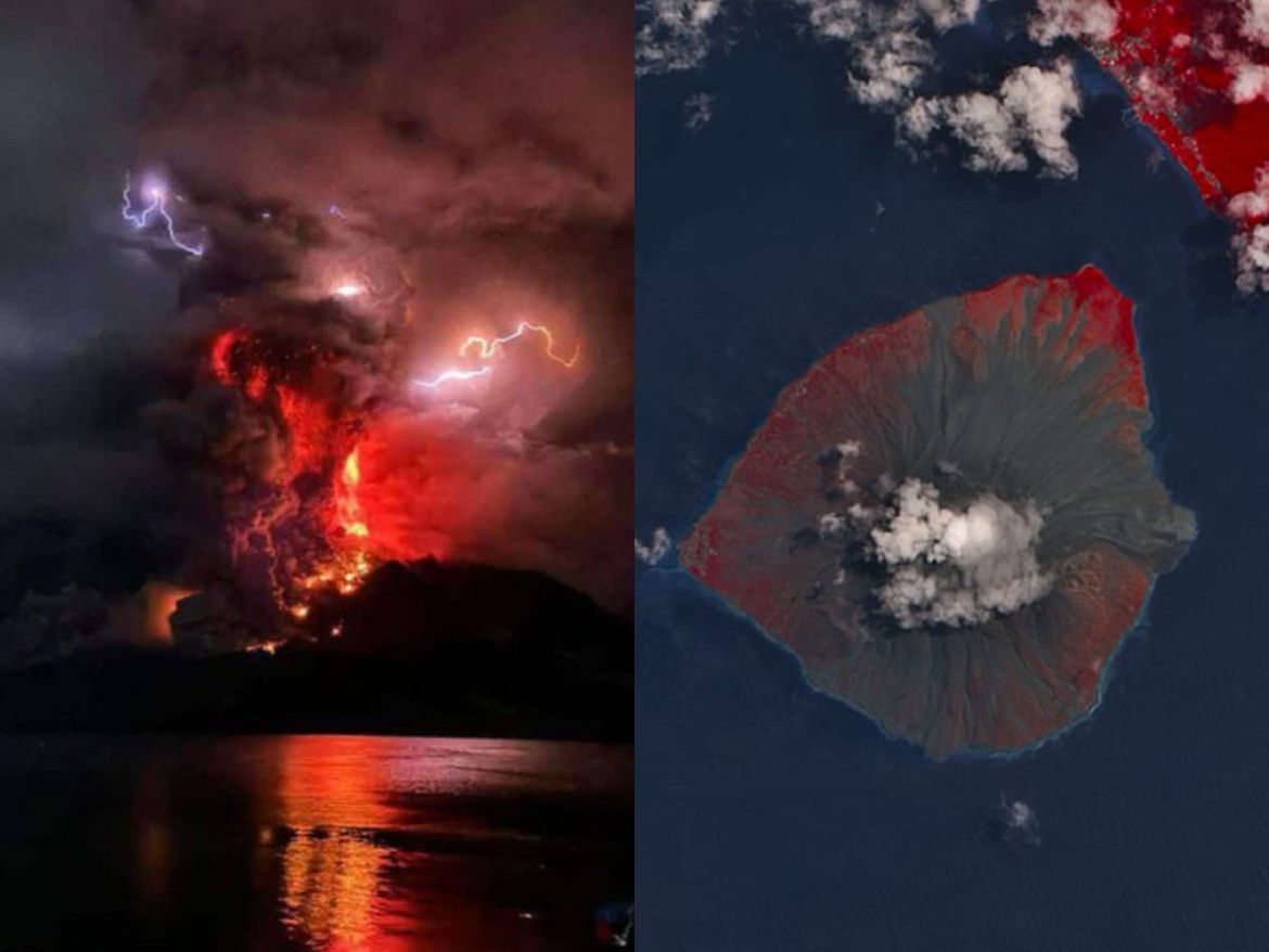 MONSTRUOZNI VULKAN Ponovno erumpirao div na indonezijskom otoku Sulawesi!