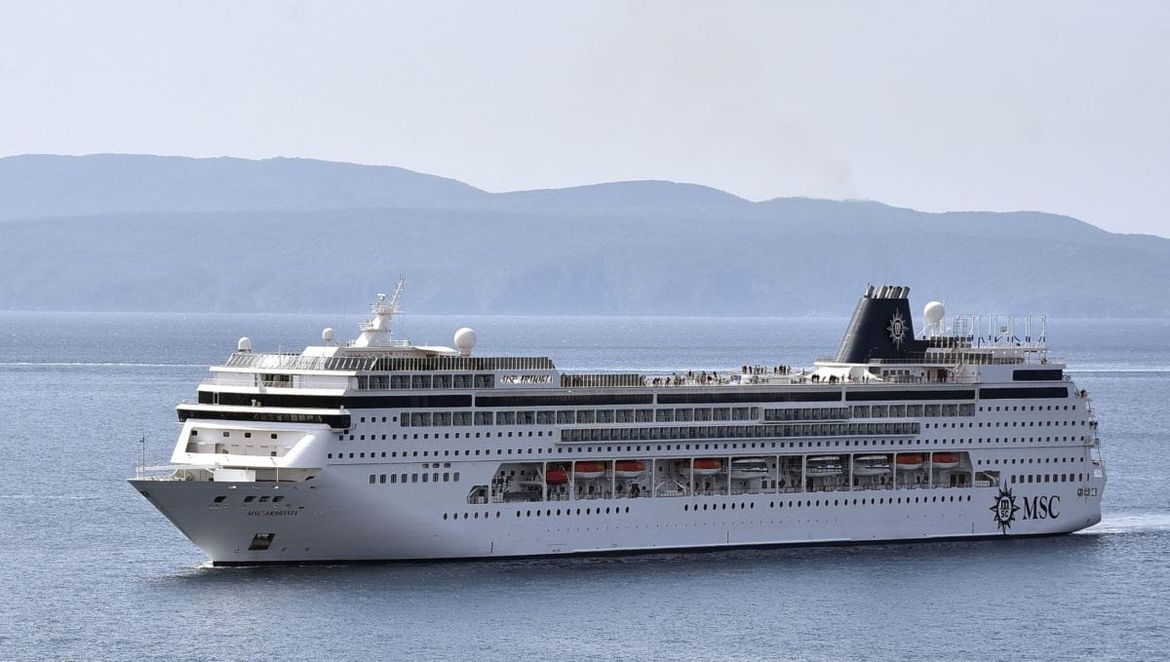 Kruzer MSC Armonia uplovio u riječku luku