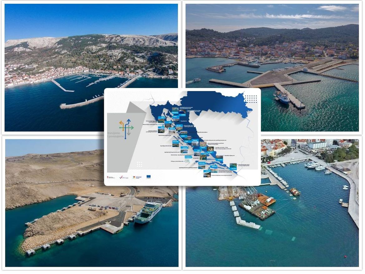 Ovo je 25 projekata lučke infrastrukture koje financira EU