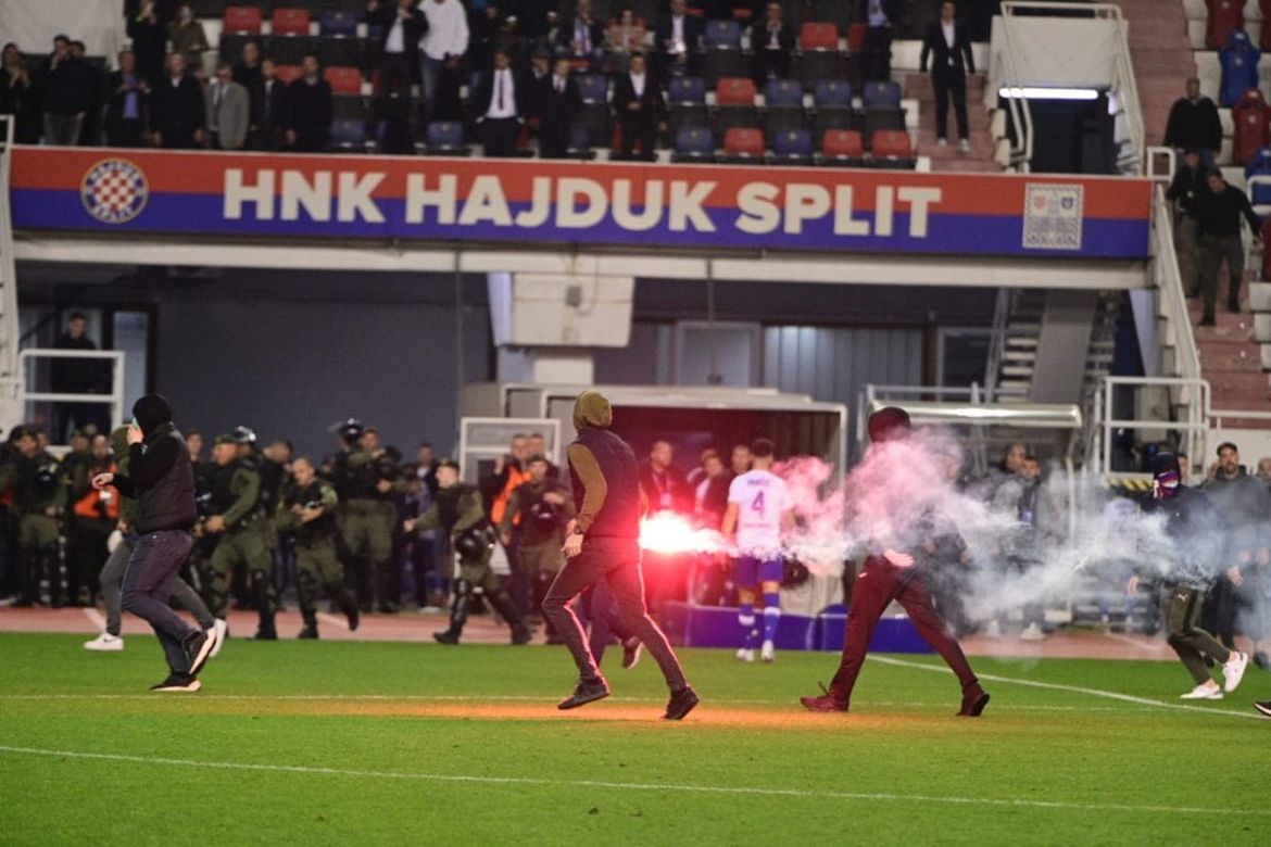 Zbog divljaštva na Poljudu, Hajduku slijedi najdrastičnija mjera u povijesti hrvatskog nogometa!