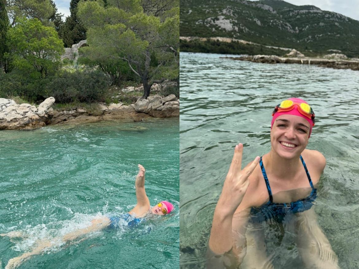 SVE ZBOG SVETOG DUJE Dina Levačić preplivat će od hridi Galija do splitske Rive