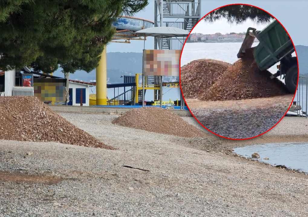 Direktor hotela u Vodicama: "Nisam ja naredio zemlju na plaži i niste vidjeli to što ste vidjeli, evo što ste vidjeli!"