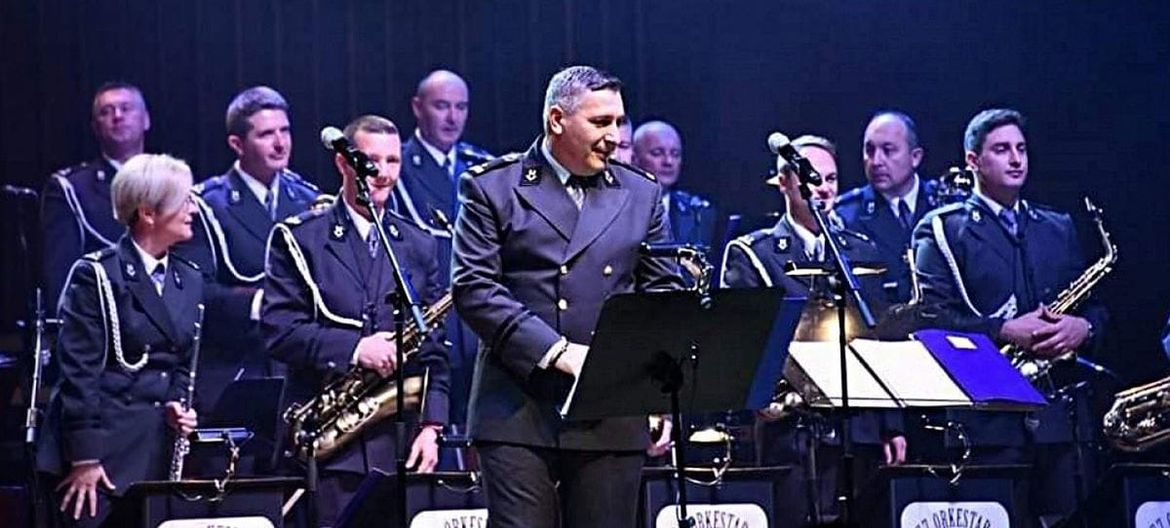 Koncert Jazz orkestra Hrvatske vojske ispred crkve sv. Vlaha