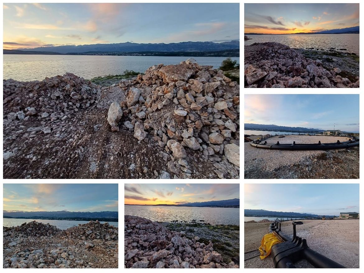 Zemljani iskopi na obali Novigradskog mora - Komunalni redar: "Htjeli smo malo proširiti da bude lipši pad prema plaži"