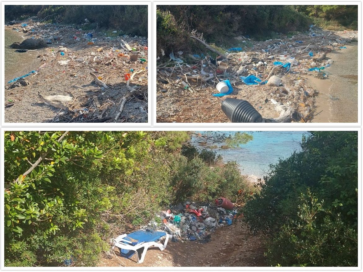 GROZOTA NA PELJEŠCU: "Smeće se gomila, nema kanti na plažama, nitko ne čisti!"