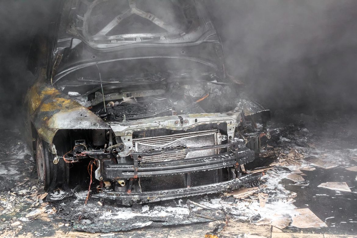 Na Rabu izgorio automobil u vlasništvu Nijemca
