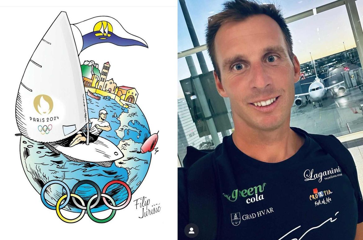 Hvar podiže olimpijsku zastavu u čast svog olimpijca Filipa Jurišića i njegove regate života