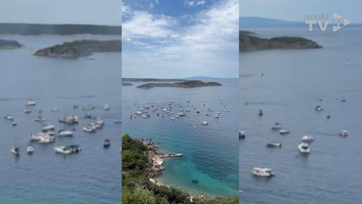 RABLJANIMA JE PREKIPJELO Veliki i glasan prosvjed protiv ribogojilišta: "Posljedice po okoliš i turizam su dugoročne!"