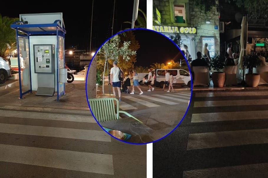 IZAZOV DANA Pokušajte prijeći ovu cestu u Baškoj Vodi i ne biti u prekršaju!