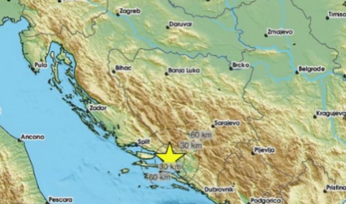 Dva slaba i jedan umjeren potres na Pelješcu