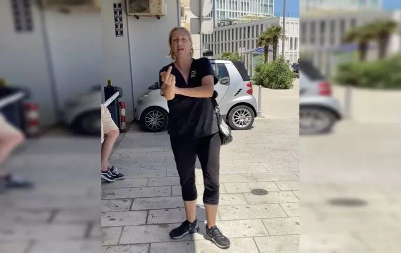 Policija privela ovu ženu koja je na odvratan rasistički način vrijeđala turistkinju iz Azije