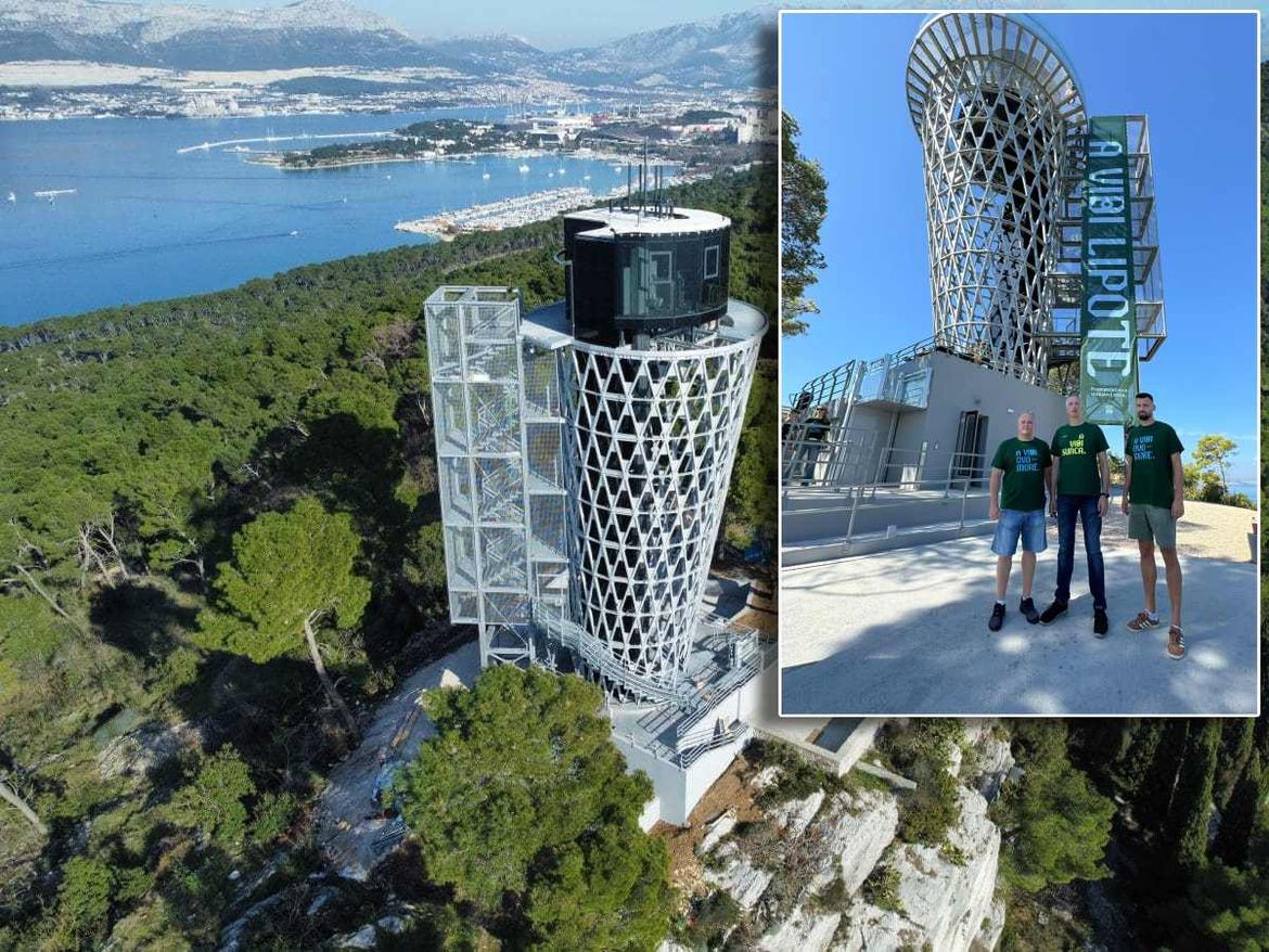 Na splitskom Marjanu otvorena promatračnica