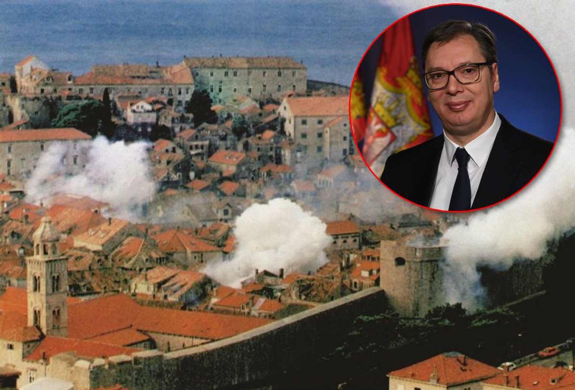 U Dubrovnik stiže Aleksandar Vučić, osoba kojoj je 2022. godine zabranjen ulaz u RH, koji se nikad nije ispričao zbog razaranja Dubrovnika i Vukovara, naprotiv, evo što je govorio!
