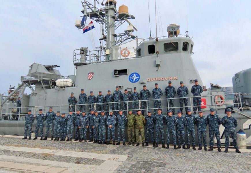 Brod HRM-a se vratio iz operacije Sea Guardian