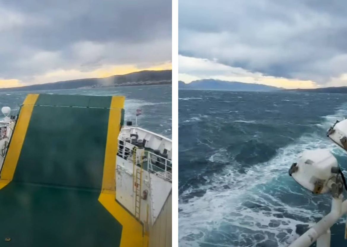 Trajekt nije mogao uploviti u Supetar, pa se vratio u Split