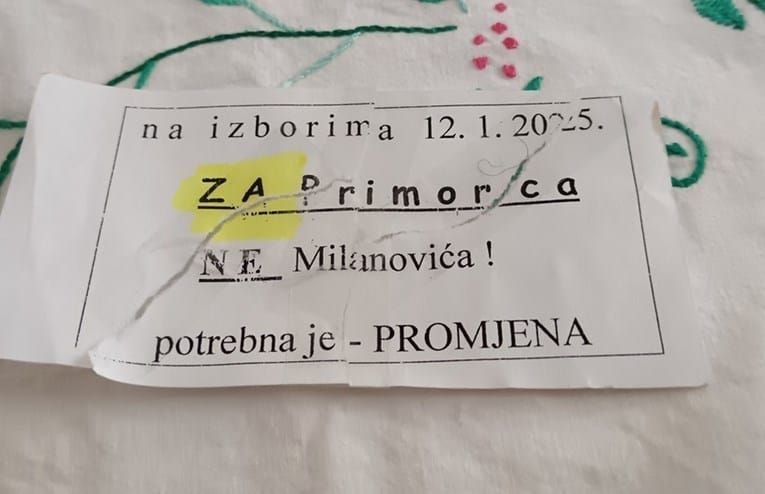 Svećenici u staračkom domu u Puli dijelili uputu za koga glasati - pogledajte kako izgleda!