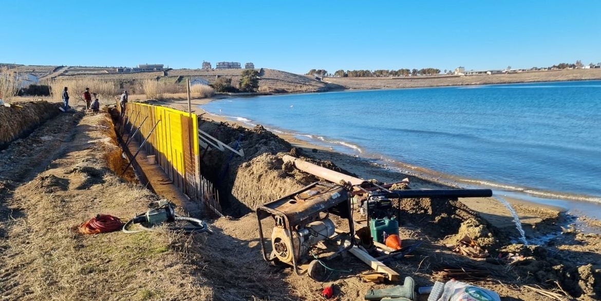 Započeli radovi na izgradnji potpornog zida i šetnice u Povljani