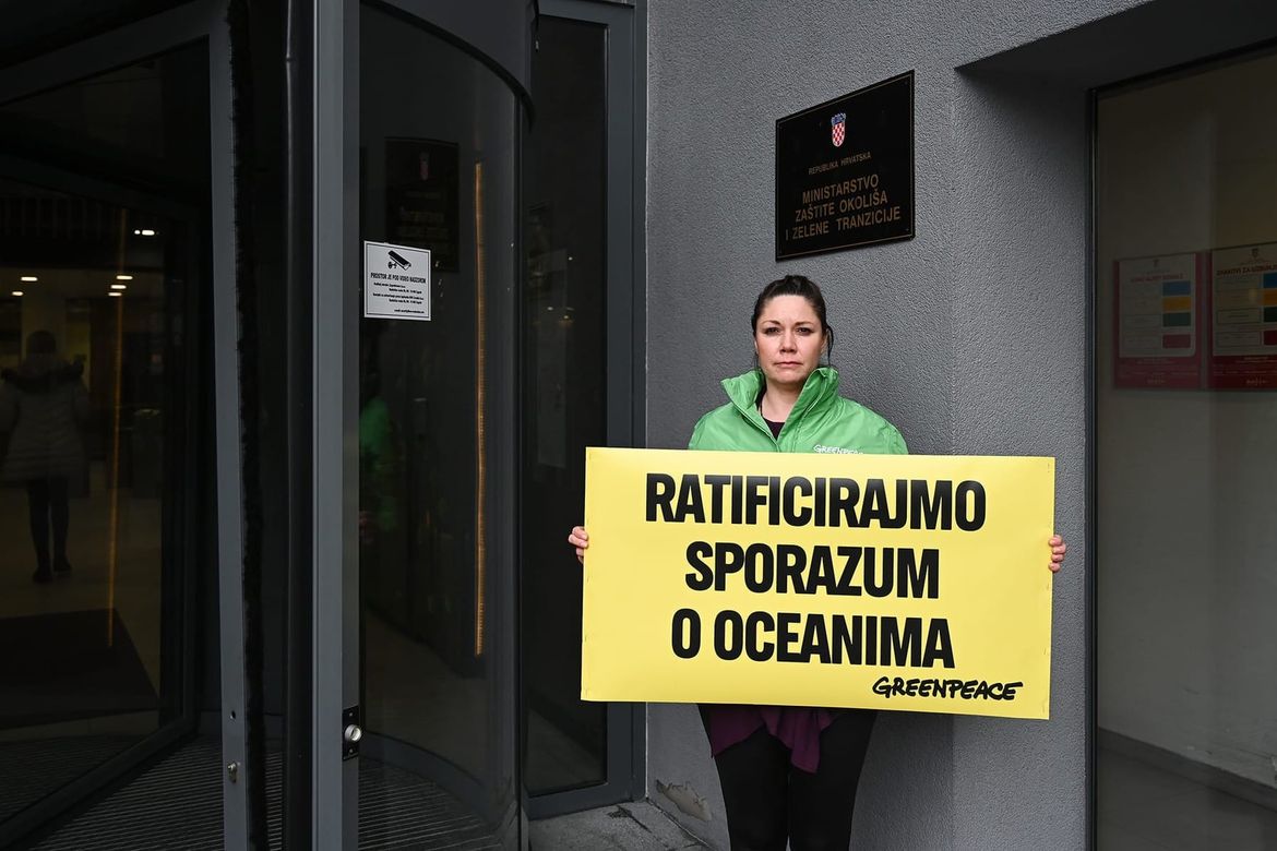 GREENPEACE: "Hrvatska još uvijek nije ratificirala globalni Sporazum o svjetskim morima"