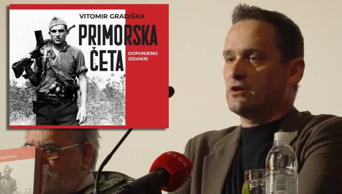 Marko Vučetić na predstavljanju knjige u Vodicama nakon incidenta: "Svi oni koji kažu da je partizanski pokret sramotan, nisu ništa drugo nego svodnici vlastitih predaka!"