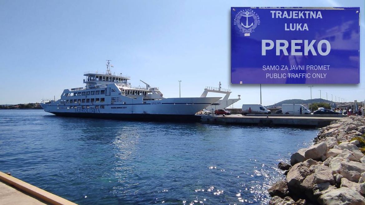 Nakon Splita i Zadra, ova otočna luka treća je najprometnija u Hrvatskoj!